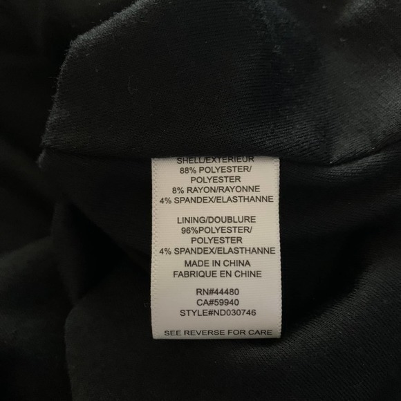 FOURTEENTH PLACE Black Ribbed Twist-Back Maxi Dress - NWOT - Picture 10 of 10